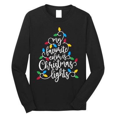 Festive Family Christmas Tree Decoration Long Sleeve Shirt