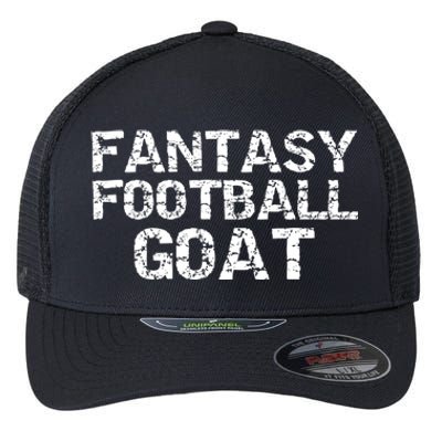 Fantasy Football Championship Winner Fantasy Football Goat Gift Flexfit Unipanel Trucker Cap