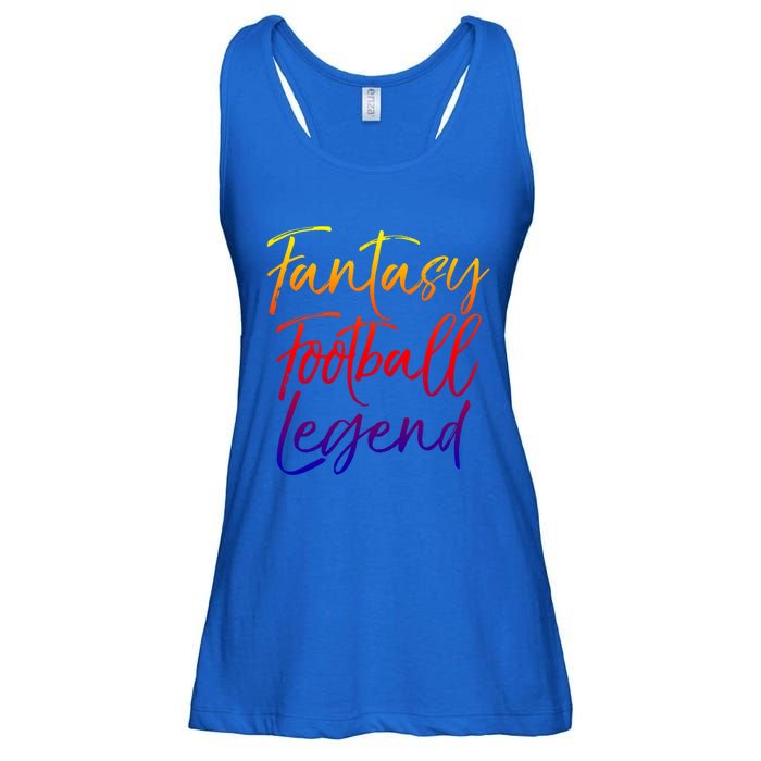 Fantasy Football Championship Winner Fantasy Football Legend Meaningful Gift Ladies Essential Flowy Tank