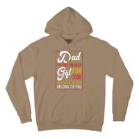 Funny Fathers Day Dad Proud Father From Daughter Son Hoodie