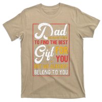 Funny Fathers Day Dad Proud Father From Daughter Son T-Shirt