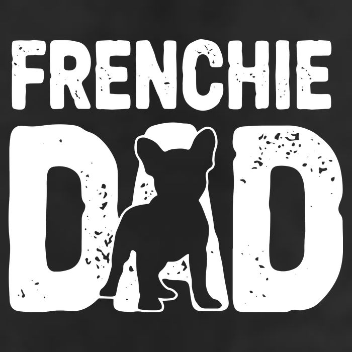Funny Frenchie Dad Dog Lover French Bulldog Father Dog Owner 7 Panel Mesh Trucker Snapback Hat