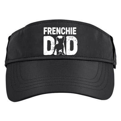 Funny Frenchie Dad Dog Lover French Bulldog Father Dog Owner Adult Drive Performance Visor