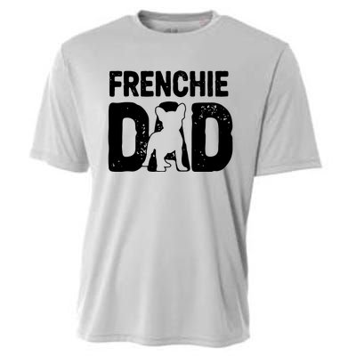 Funny Frenchie Dad Dog Lover French Bulldog Father Dog Owner Cooling Performance Crew T-Shirt