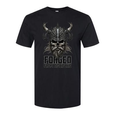 FORGED From Discipline Viking Skull Warrior Graphic Softstyle® CVC T-Shirt