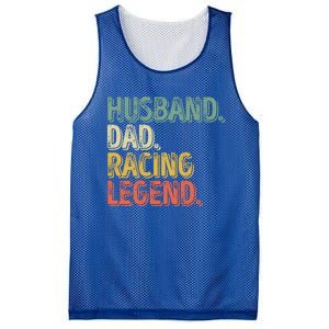 Funny Fathers Day Great Gift Husband Dad Racing Legend Gift Mesh Reversible Basketball Jersey Tank