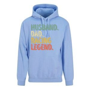 Funny Fathers Day Great Gift Husband Dad Racing Legend Gift Unisex Surf Hoodie