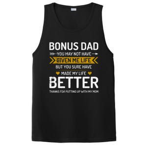 Funny Fathers Day Bonus Dad Gifts From Daughter Son Wife PosiCharge Competitor Tank