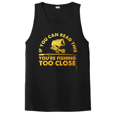 Funny Fishing Design For Bass Fishing Lover PosiCharge Competitor Tank