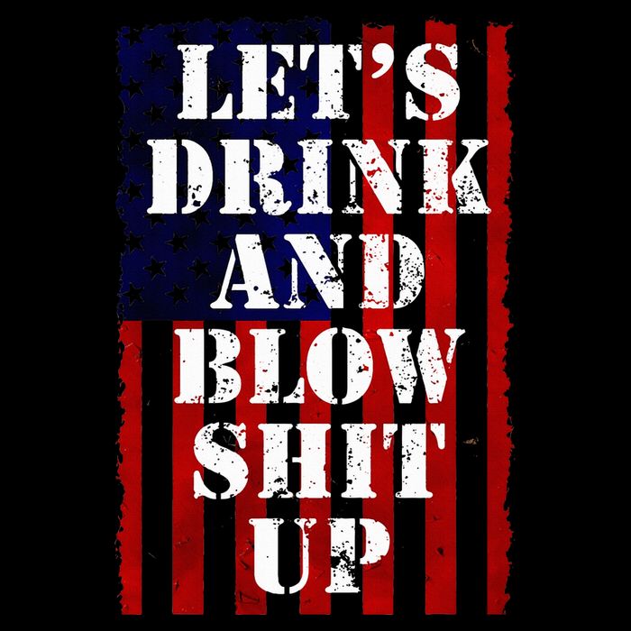 Funny Fireworks Day Drinking Sustainable Bucket Hat