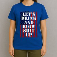 Funny Fireworks Day Drinking T-Shirt
