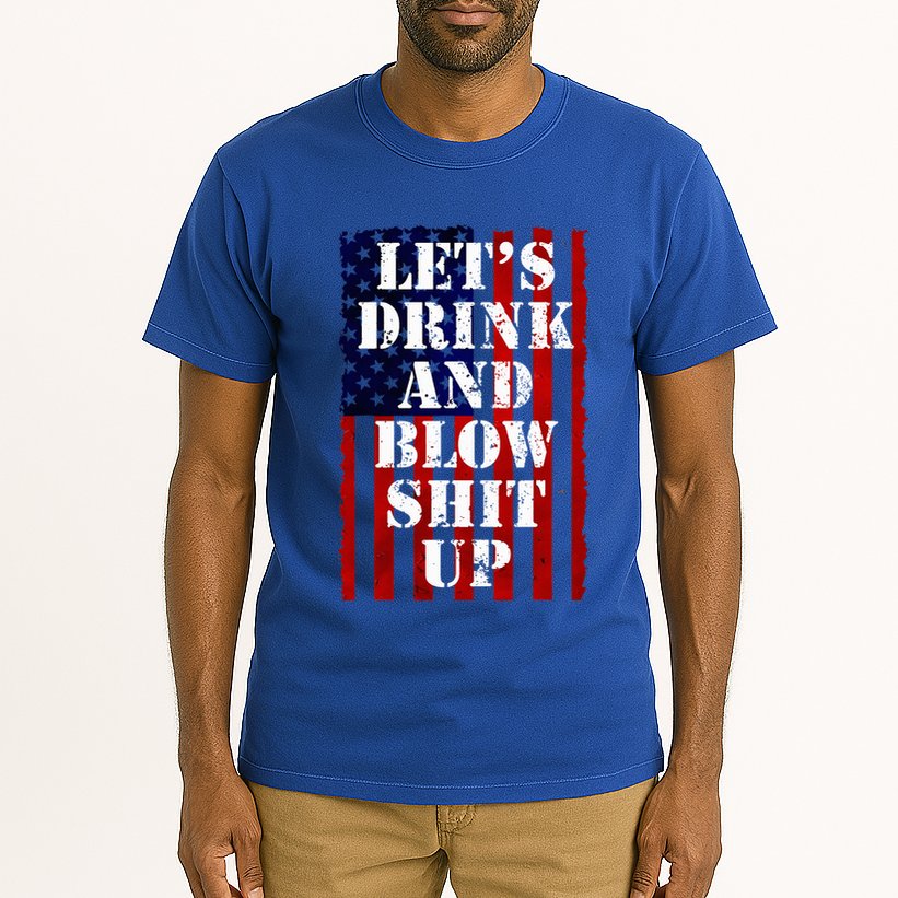 Funny Fireworks Day Drinking Tall T-Shirt
