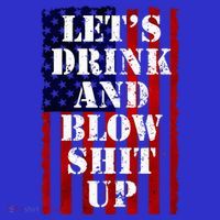Funny Fireworks Day Drinking Bag