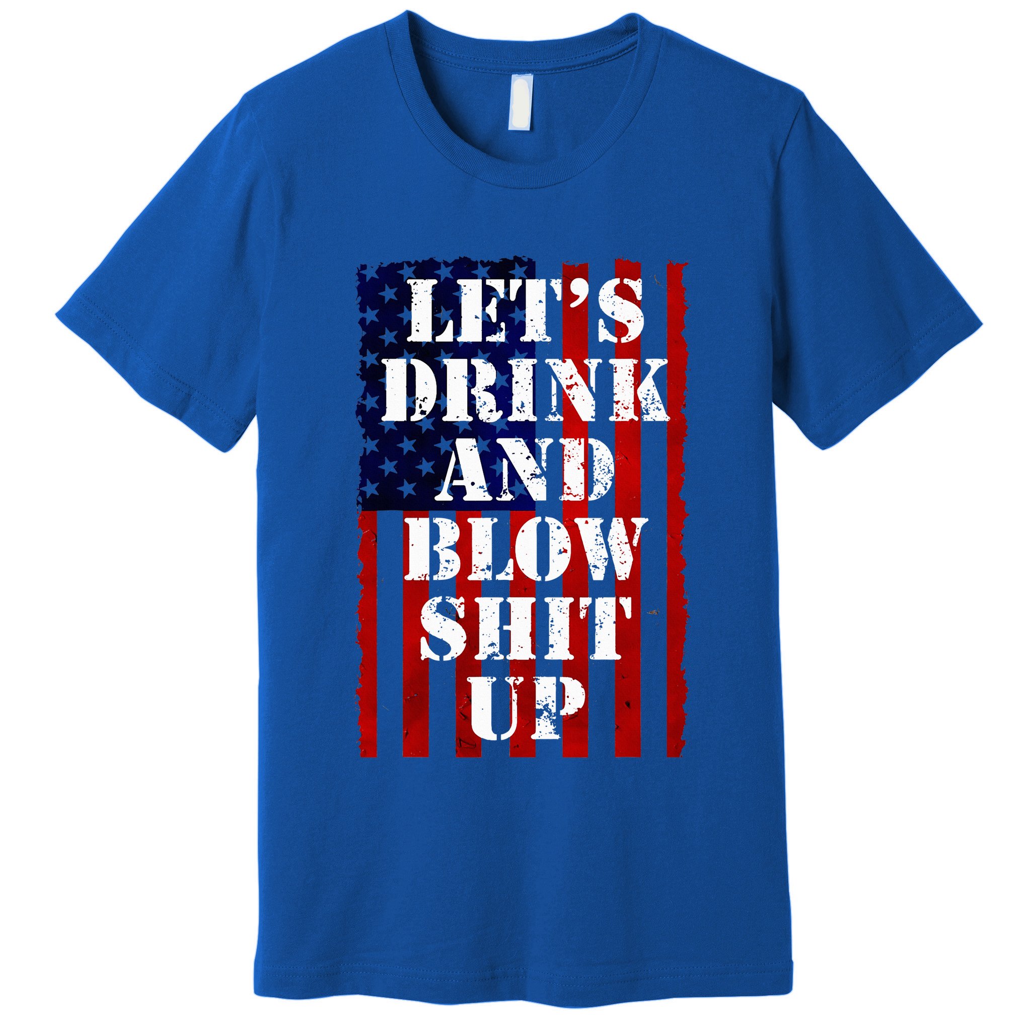 Funny Fireworks Day Drinking Premium T-Shirt