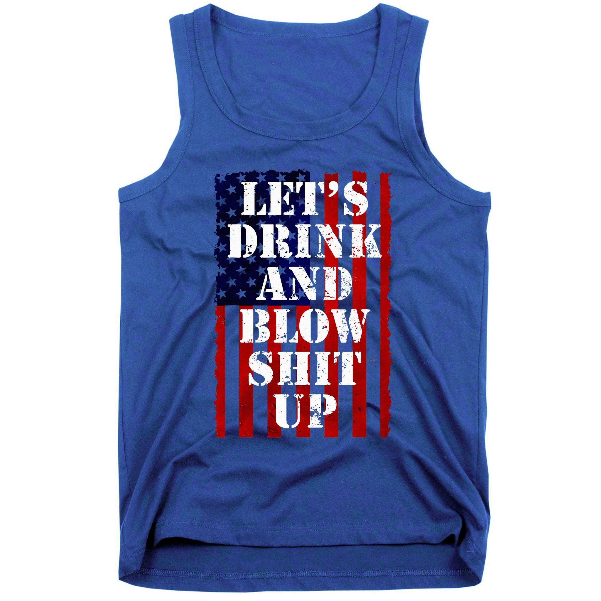 Funny Fireworks Day Drinking Tank Top