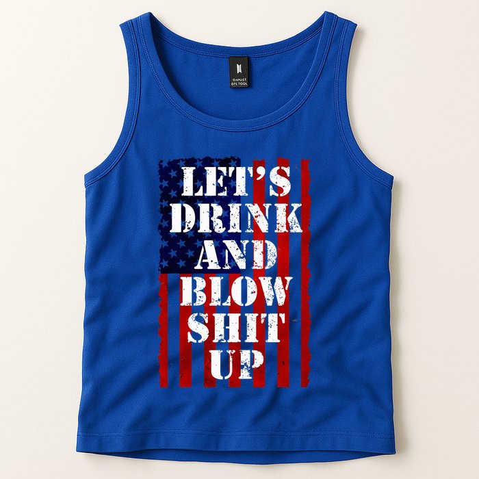 Funny Fireworks Day Drinking Tank Top