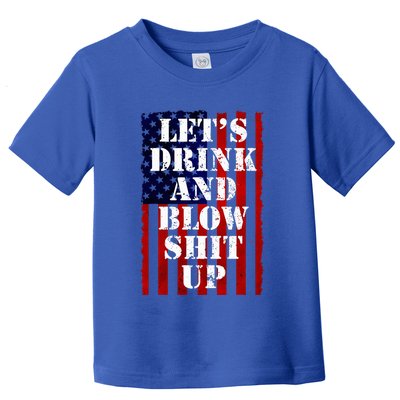Funny Fireworks Day Drinking Toddler T-Shirt