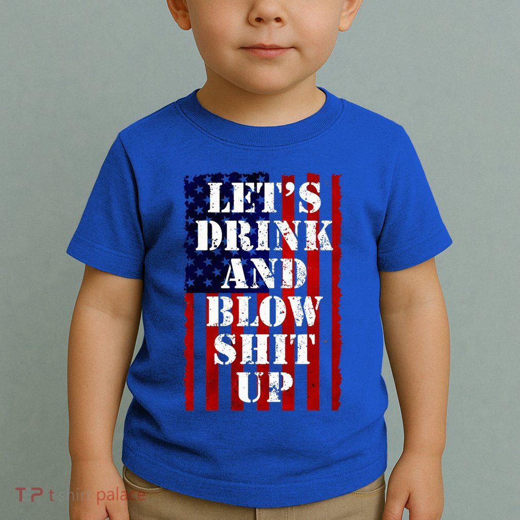 Funny Fireworks Day Drinking Toddler T-Shirt