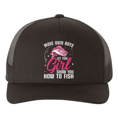 Funny Fishing Design For Fisherman Fishing Lover Yupoong Adult 5-Panel Trucker Hat