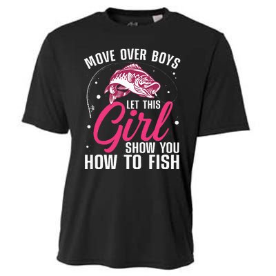 Funny Fishing Design For Fisherman Fishing Lover Cooling Performance Crew T-Shirt