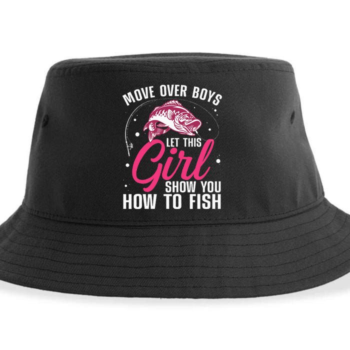 Funny Fishing Design For Fisherman Fishing Lover Sustainable Bucket Hat