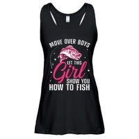 Funny Fishing Design For Fisherman Fishing Lover Ladies Essential Flowy Tank