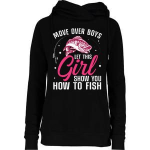 Funny Fishing Design For Fisherman Fishing Lover Womens Funnel Neck Pullover Hood