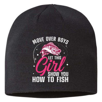 Funny Fishing Design For Fisherman Fishing Lover Sustainable Beanie