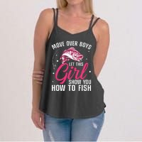 Funny Fishing Design For Fisherman Fishing Lover Women's Strappy Tank