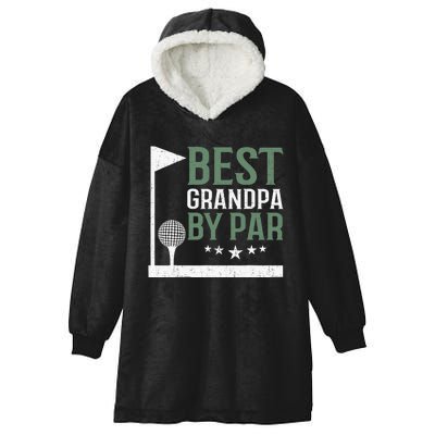 Funny Father's Day Gift for Golf Lovers Hooded Wearable Blanket