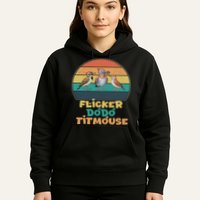Funny Flicker Dodo Titmouse Bird Watch Nature Lover Hoodie