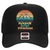 Funny Flicker Dodo Titmouse Bird Watch Nature Lover Trucker Hat