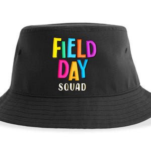 Field Fun Day Squad School Trip Vibes Teachers Sustainable Bucket Hat