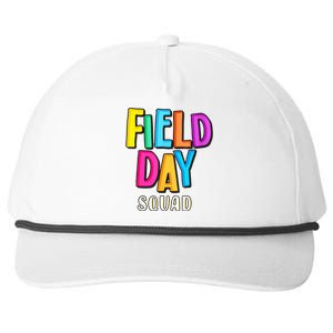 Field Fun Day Squad School Trip Vibes Teachers Snapback Five-Panel Rope Hat