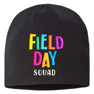 Field Fun Day Squad School Trip Vibes Teachers Sustainable Beanie