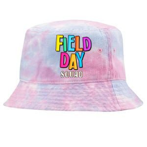 Field Fun Day Squad School Trip Vibes Teachers Tie-Dyed Bucket Hat