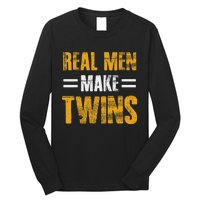 Funny Father's Day Humor Novelty for Twins Dad Long Sleeve Shirt