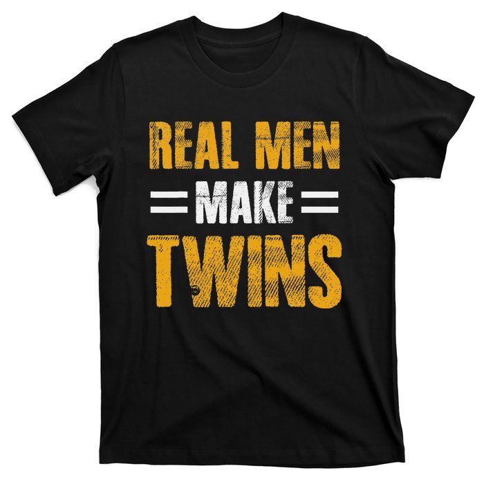 Funny Father's Day Humor Novelty for Twins Dad T-Shirt