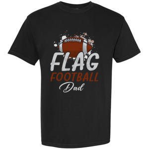 Flag Football Dad Proud Dad Of Ballers Father's Day Garment-Dyed Heavyweight T-Shirt