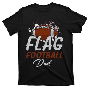 Flag Football Dad Proud Dad Of Ballers Father's Day T-Shirt