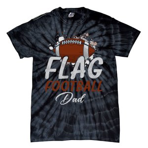 Flag Football Dad Proud Dad Of Ballers Father's Day Tie-Dye T-Shirt