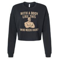 Funny Father's Day Gift Idea - Perfect for Dads! Cropped Pullover Crew