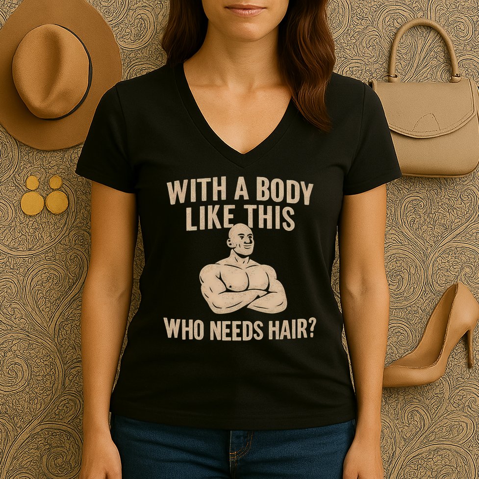 Funny Father's Day Gift Idea - Perfect for Dads! Women's V-Neck T-Shirt