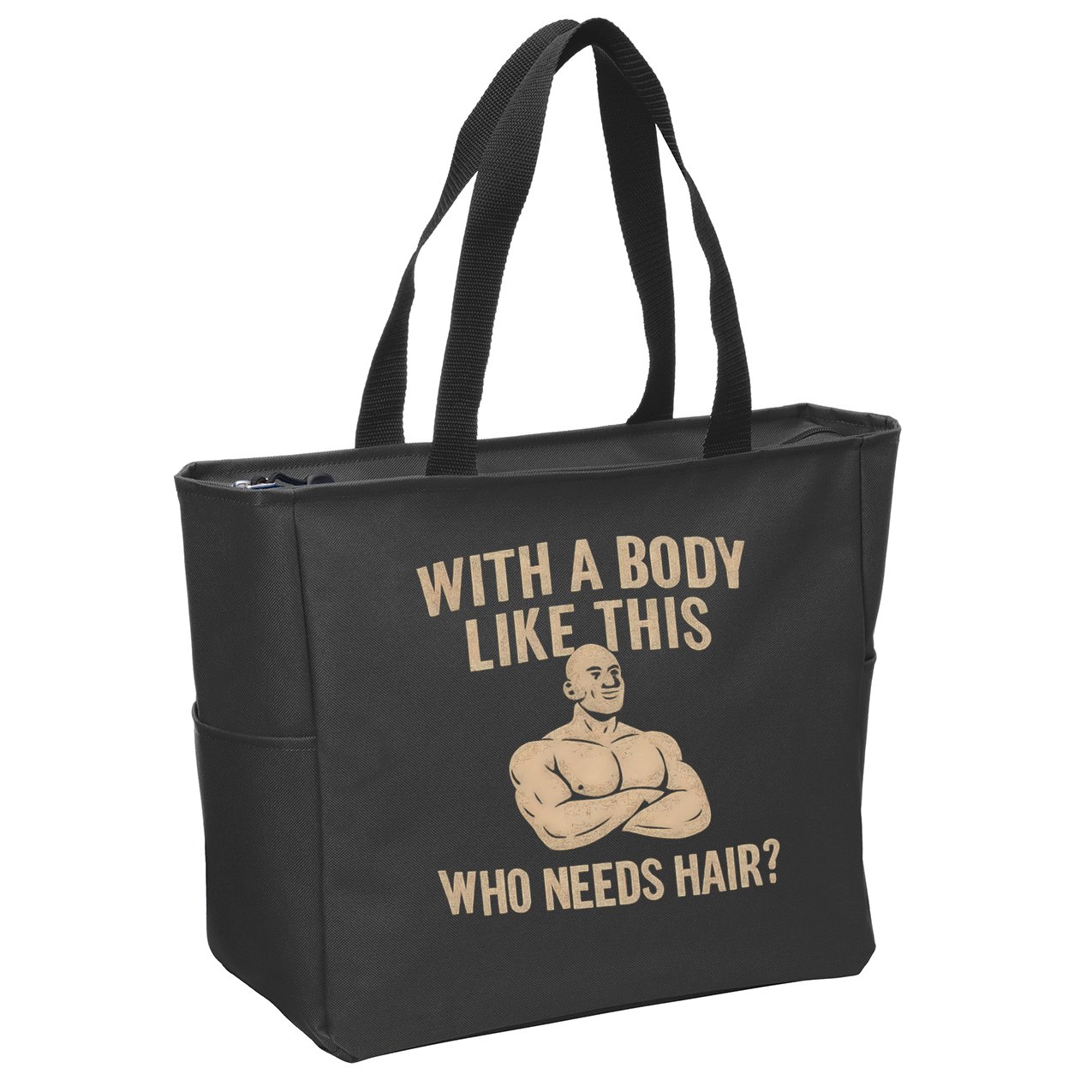 Funny Father's Day Gift Idea - Perfect for Dads! Zip Tote Bag