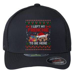 Funny Frenchie Dog Ugly Xmas Frenchie Ugly Christmas Flexfit Unipanel Trucker Cap