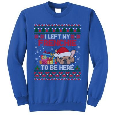 Funny Frenchie Dog Ugly Xmas Frenchie Ugly Christmas Sweatshirt