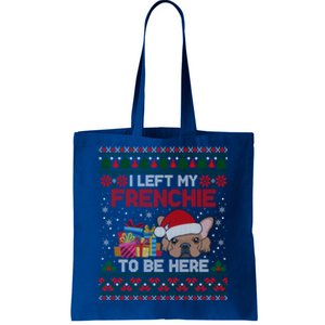 Funny Frenchie Dog Ugly Xmas Frenchie Ugly Christmas Tote Bag