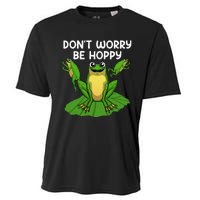 Funky Frog Design Unique Artwork for Frog Enthusiasts Cooling Performance Crew T-Shirt