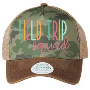 Field Fun Day Squad School Trip Vibes Teachers Legacy Tie Dye Trucker Hat