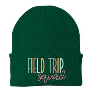 Field Fun Day Squad School Trip Vibes Teachers Knit Cap Winter Beanie